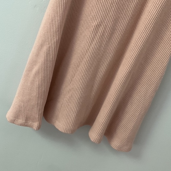 TOPSHOP Blush Pink Tank Low Back Mini Skater Dress - Picture 4 of 7